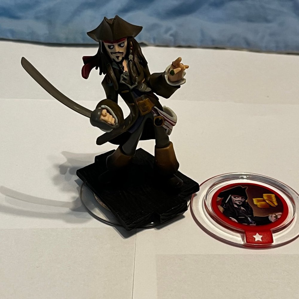 Disney Infinity Pirates of the Caribbean Captain Jack Sparrow Game Figure